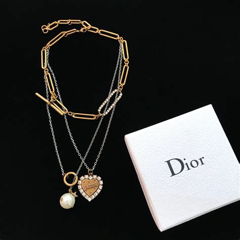 fake dior neclace|how to identify dior jewelry.